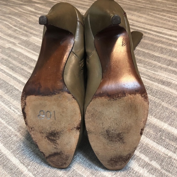 Roberto Gil Brown Heeled Calf Boots Shoes ((size 7M)) - Picture 6 of 7